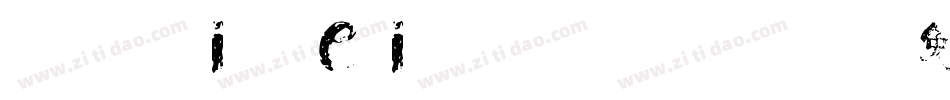 FZXiHei I-Z08T字体转换